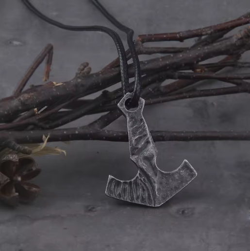 Thor's Hammer Mjolnir Pendant Necklace