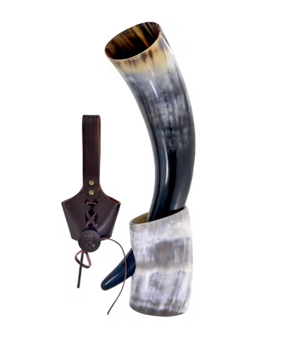 Handmade Viking Ox Horn Mug – Beer & Wine Goblet