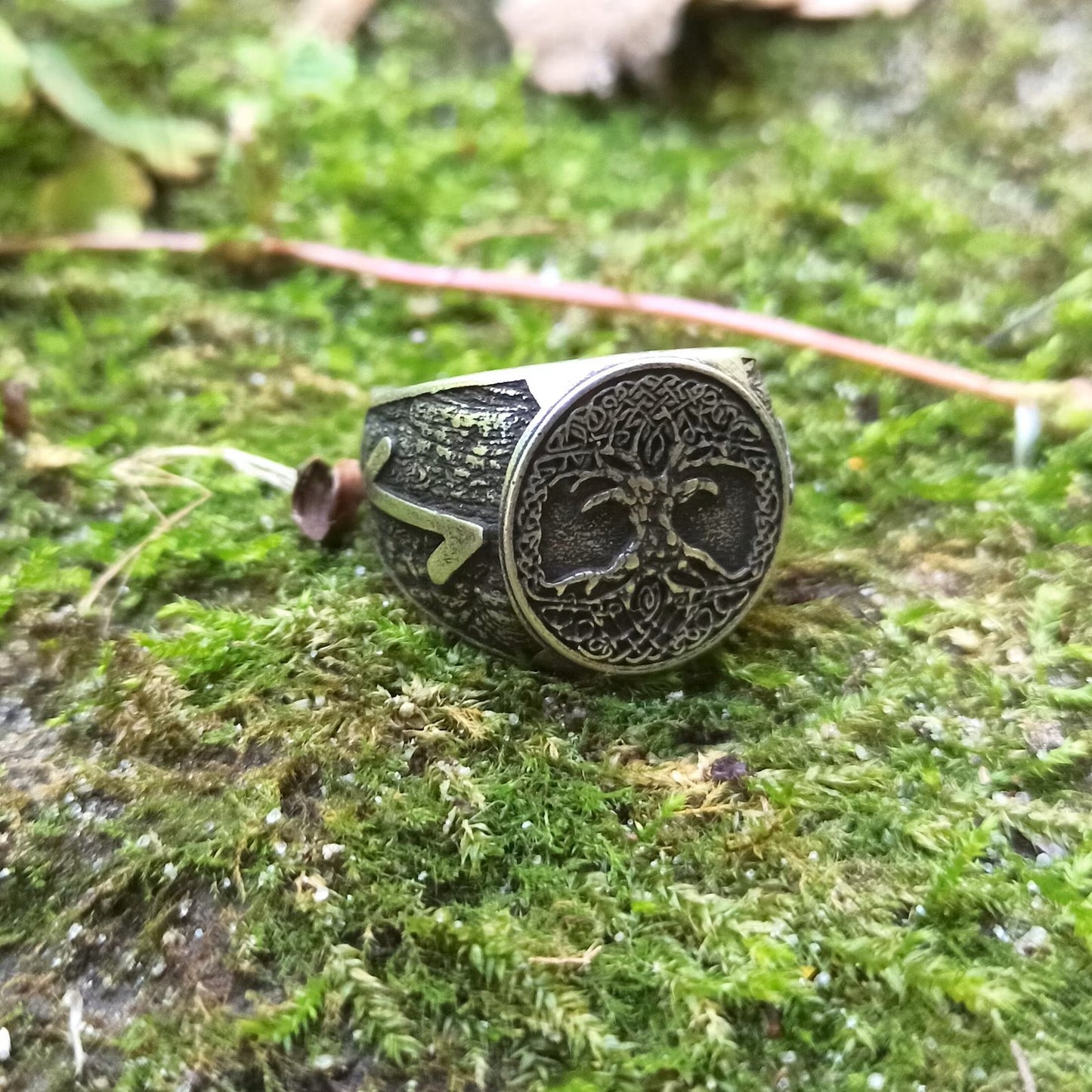 Yggdrasil tree of life ring | Norse Pagan Celtic jewelry