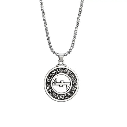 Viking Warrior Necklace – Valknut Rune Symbol of Odin