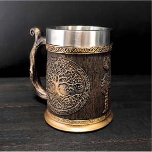 Viking Theme Beer Mug