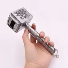 Thor's Hammer Magnetic Bottle Opener – Mighty Mjolnir for Your Fridge!