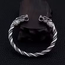 Stainless Steel Viking Dragon Bracelet