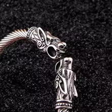 Stainless Steel Viking Dragon Bracelet