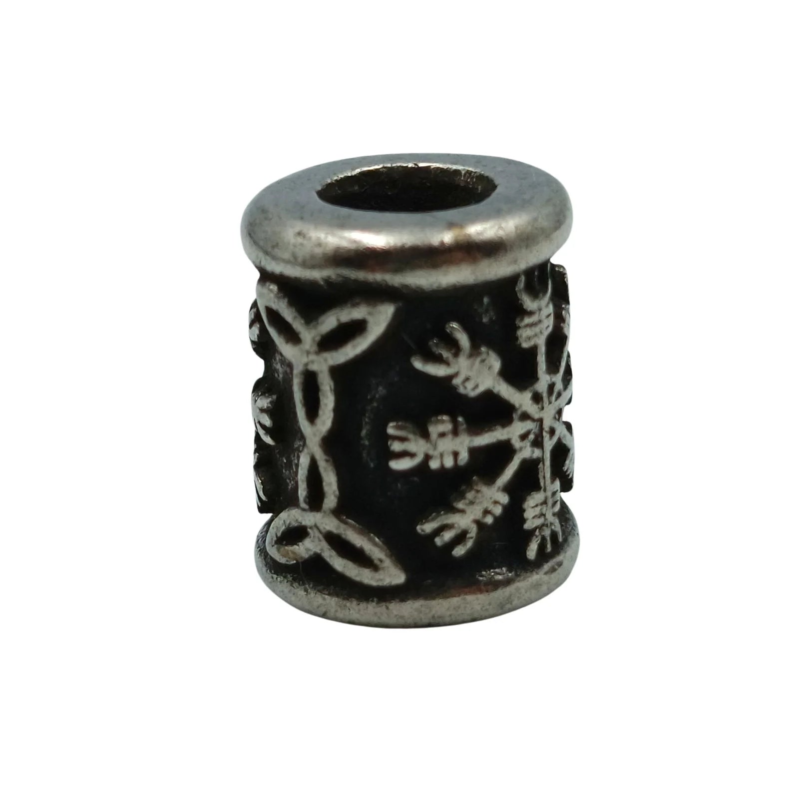 Aegishjalmur paracord bead | EDC knife lanyard beads – Viking Accessories | Norse runes & Nordic jewelry