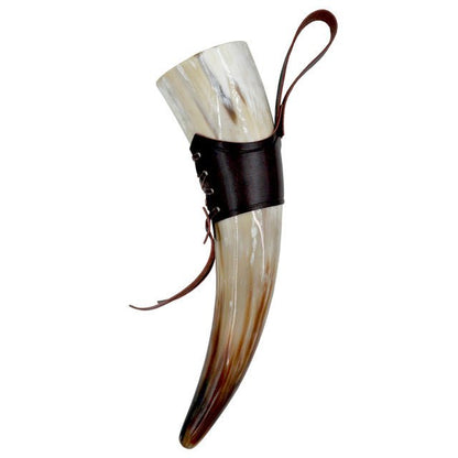 Authentic Viking Drinking Horn with Stand – Viking Drinkware | Norse runes & Nordic jewelry
