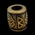 Berkana rune | viking beads | knife lanyard bead
