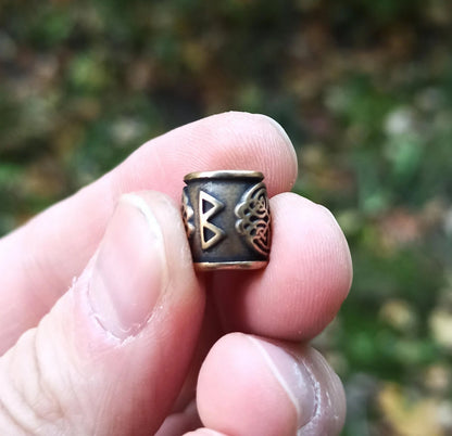 Berkana rune | viking beads | knife lanyard bead – Viking Accessories | Norse runes & Nordic jewelry
