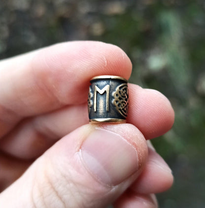 Ehwaz rune | viking runes beads | knife lanyard bead – Viking Accessories | Norse runes & Nordic jewelry