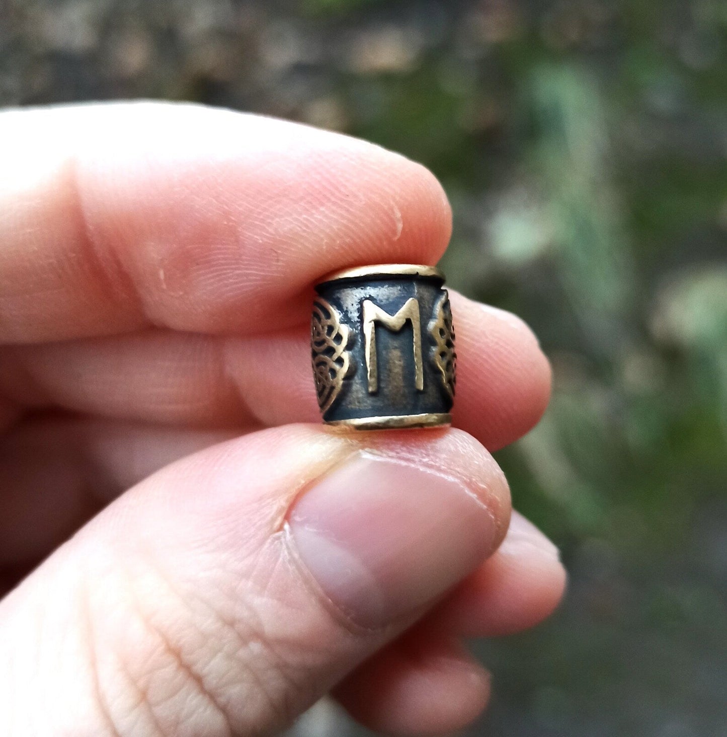 Ehwaz rune | viking runes beads | knife lanyard bead – Viking Accessories | Norse runes & Nordic jewelry