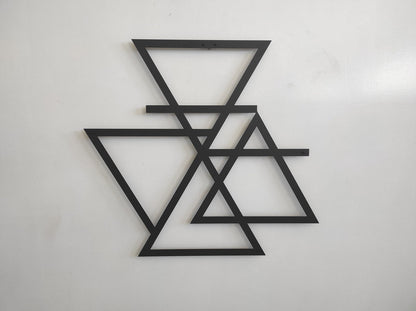 Four Elements Symbol Metal Wall Decor – Viking home decor | Norse runes & Nordic jewelry