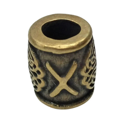 Gebo rune | viking runes beads | knife lanyard bead – Viking Accessories | Norse runes & Nordic jewelry
