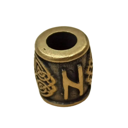 Hagalaz rune | viking beads | norse lanyard bead – Viking Accessories | Norse runes & Nordic jewelry