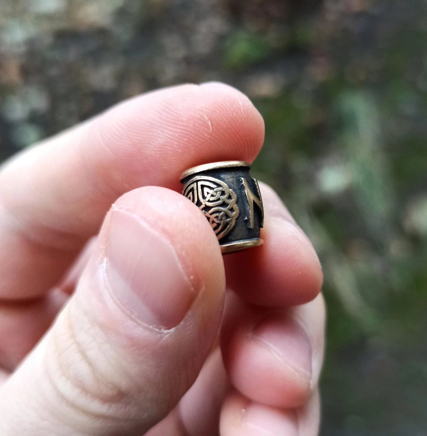 Hagalaz rune | viking beads | norse lanyard bead – Viking Accessories | Norse runes & Nordic jewelry