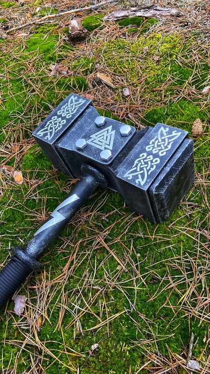 Hammer Valknut Sledgehammer Mjolnir War Hammer Thor hammer Battle Ready Viking Berserker – Viking | Norse runes & Nordic jewelry