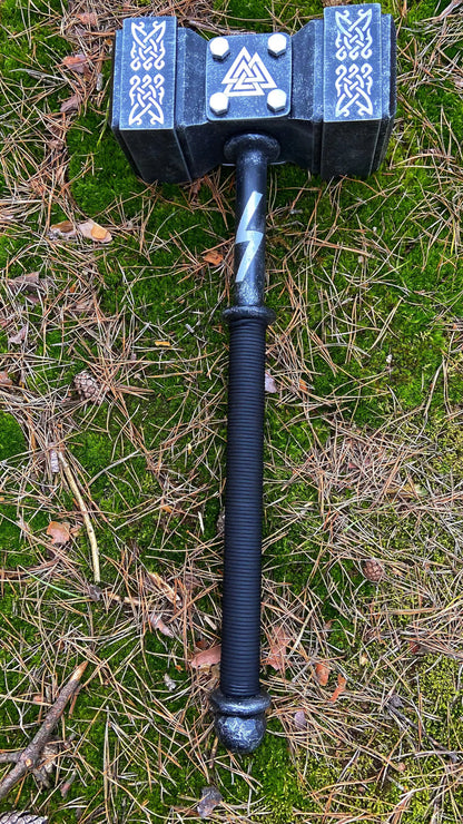 Hammer Valknut Sledgehammer Mjolnir War Hammer Thor hammer Battle Ready Viking Berserker – Viking | Norse runes & Nordic jewelry
