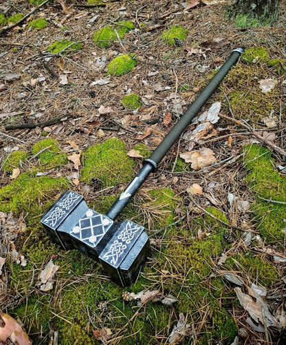 Hammer X Gungnir" Crossfit Viking Mjolnir Norse War Hammer Nordic Odin Gift Battle – Viking home decor | Norse runes & Nordic jewelry