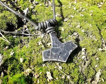 Hand Forged Mjolnir 7 Viking Thor's Hammer Norse Nordic Odin Thor Asatru Gift – Viking jewelry | Norse runes & Nordic jewelry