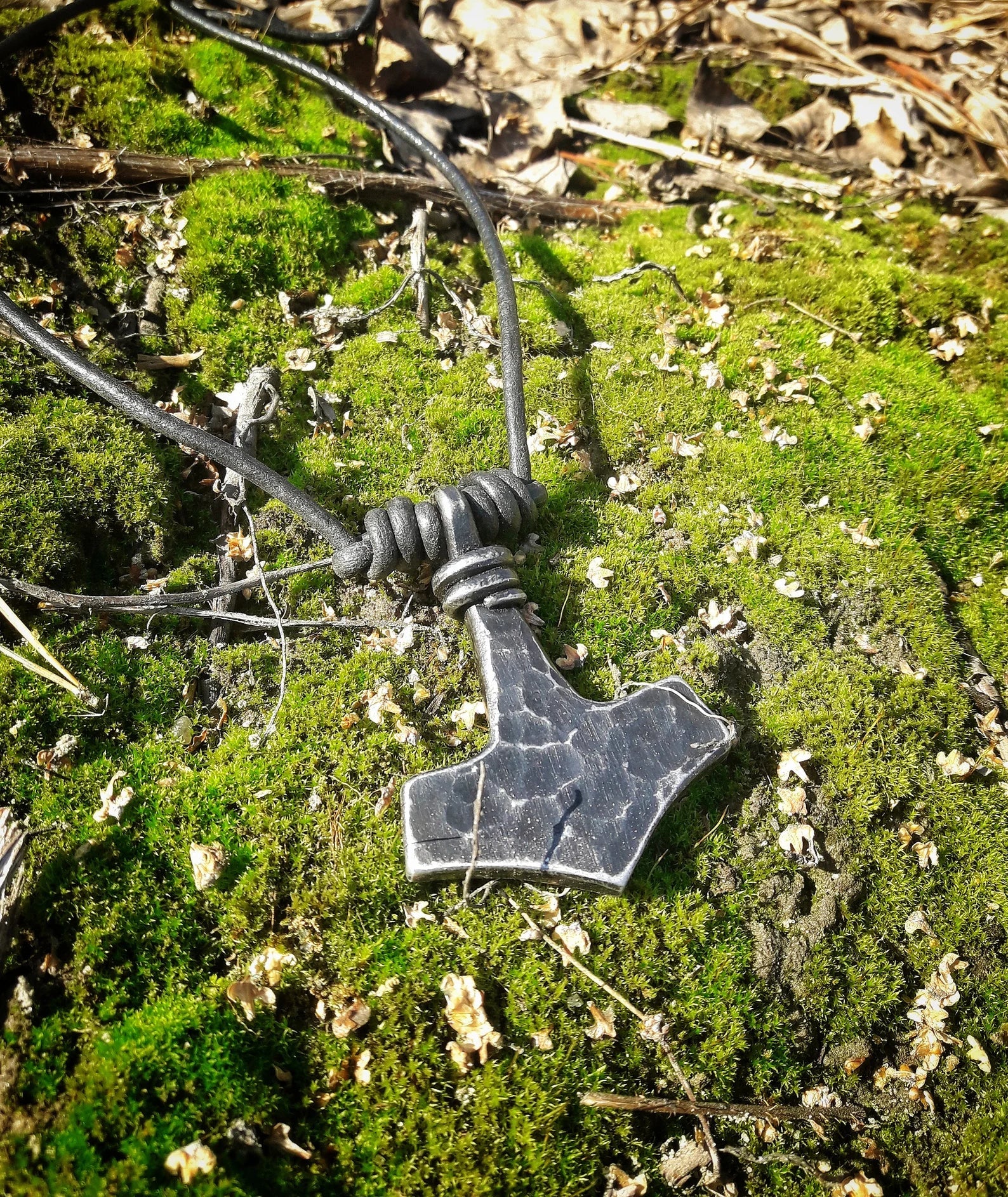 Hand Forged Viking Mjolnir Thor's Hammer 3 Norse Nordic Odin Thor Asatru Gift – Viking Pendant | Norse runes & Nordic jewelry