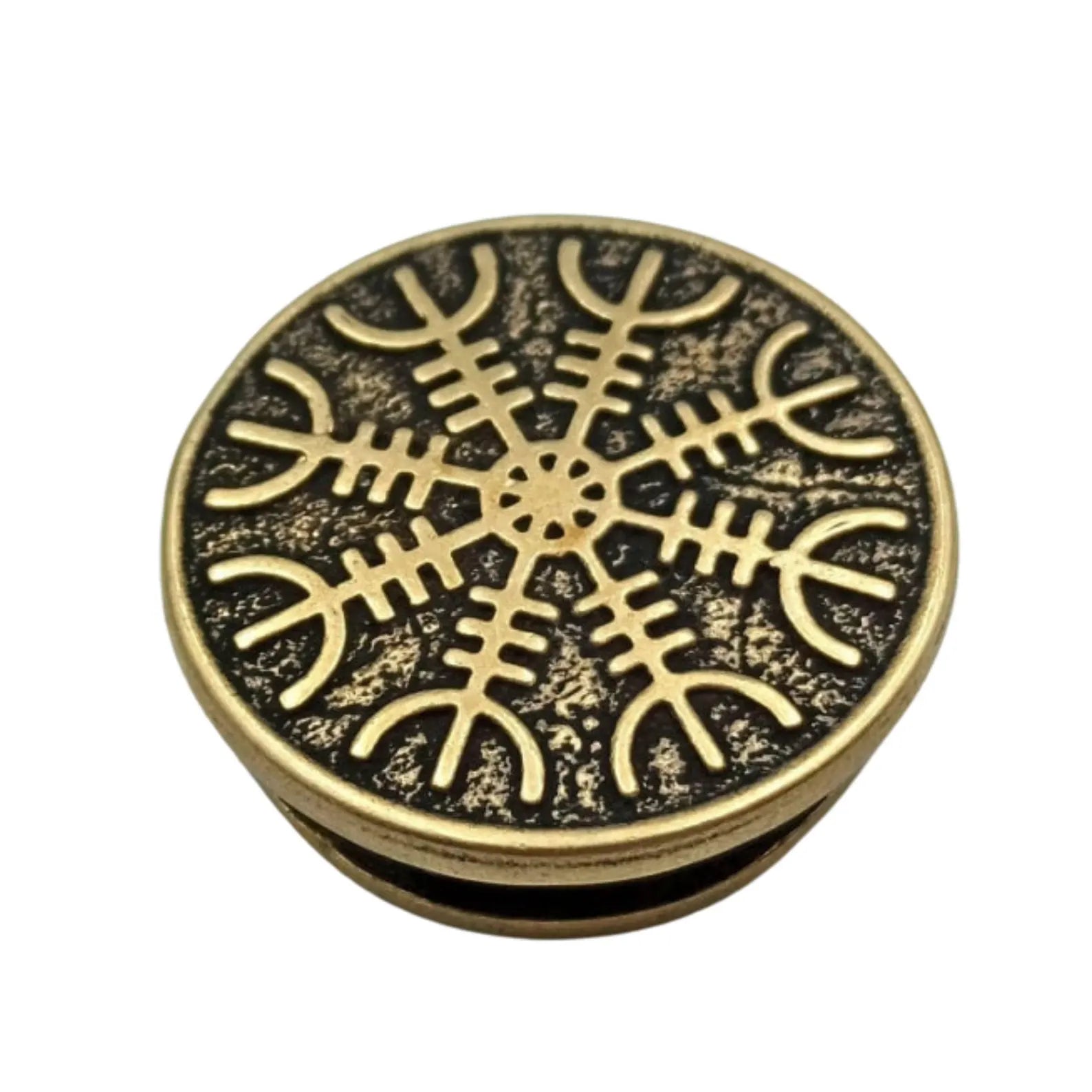 Helm of awe rune paracord bead | EDC Viking beads accessories – Viking Accessories | Norse runes & Nordic jewelry