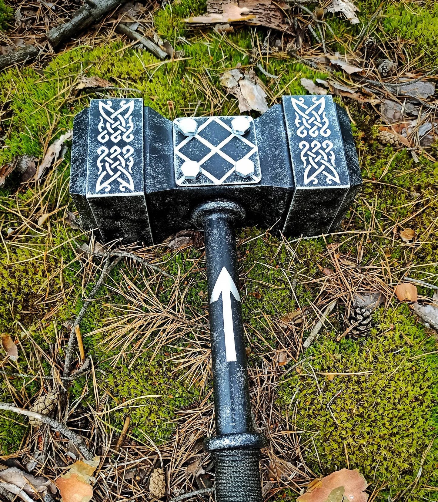 Hammer X Gungnir" Crossfit Viking Mjolnir Norse War Hammer Nordic Odin Gift Battle