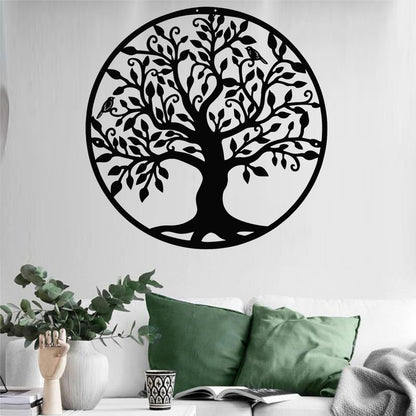 Family Tree Wall Art, Metal Wall Decor Metal Tree Sign, Tree of Life Art