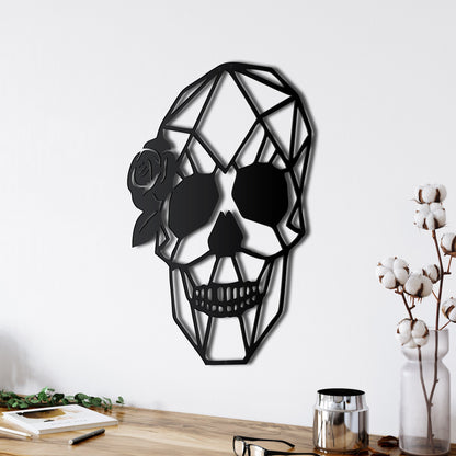 Metal Skull Decor Metal Wall Decor