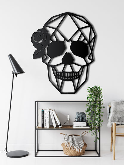 Metal Skull Decor Metal Wall Decor