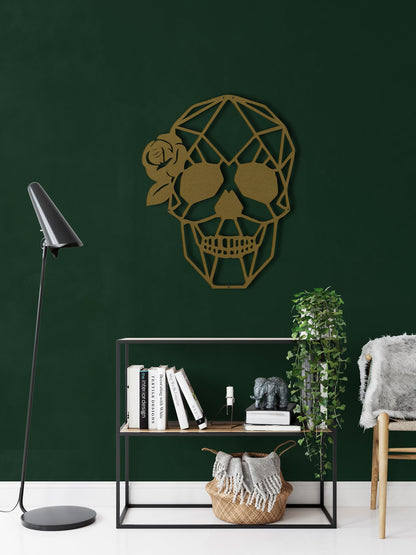 Metal Skull Decor Metal Wall Decor