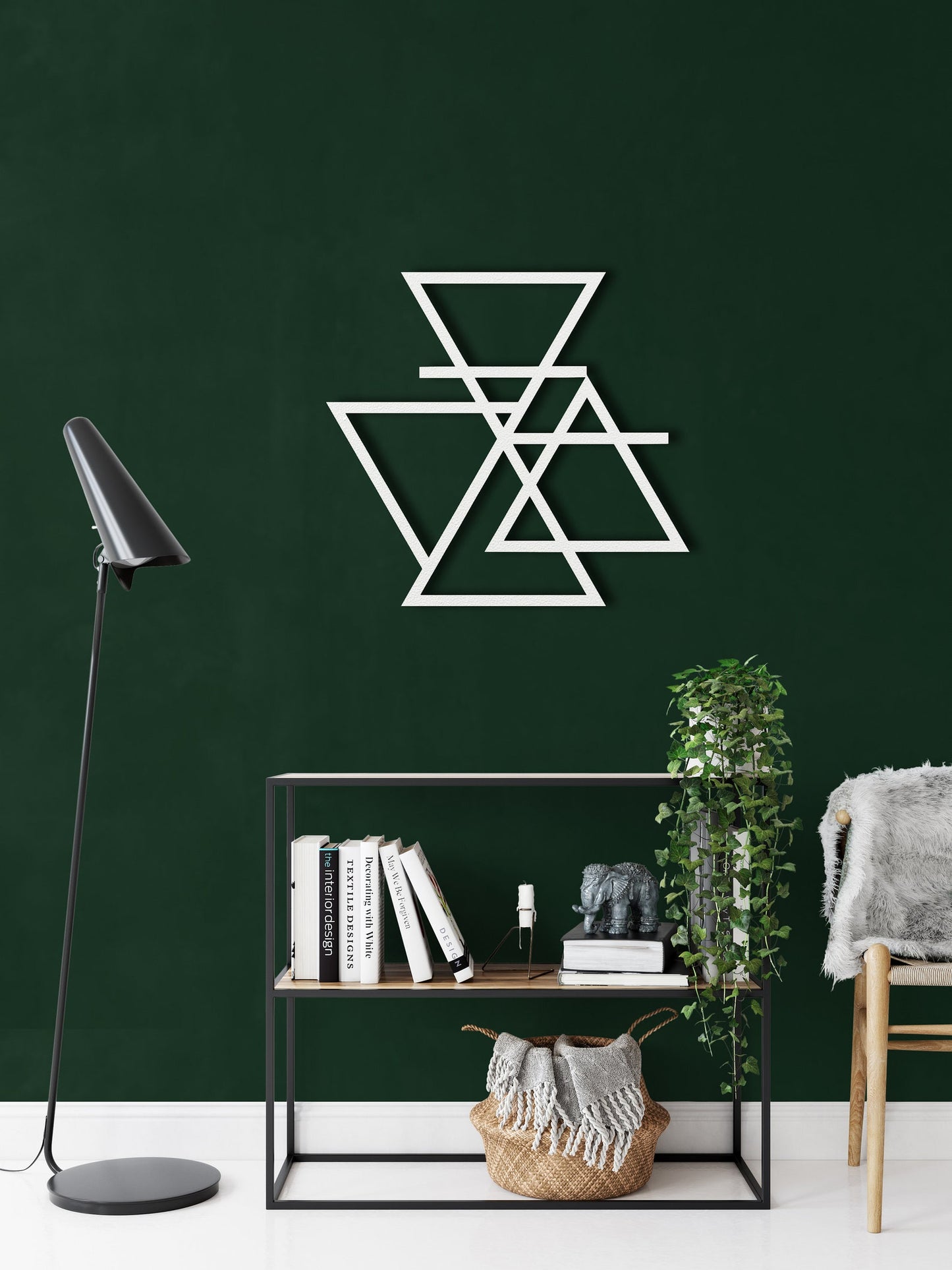 Four Elements Symbol Metal Wall Decor