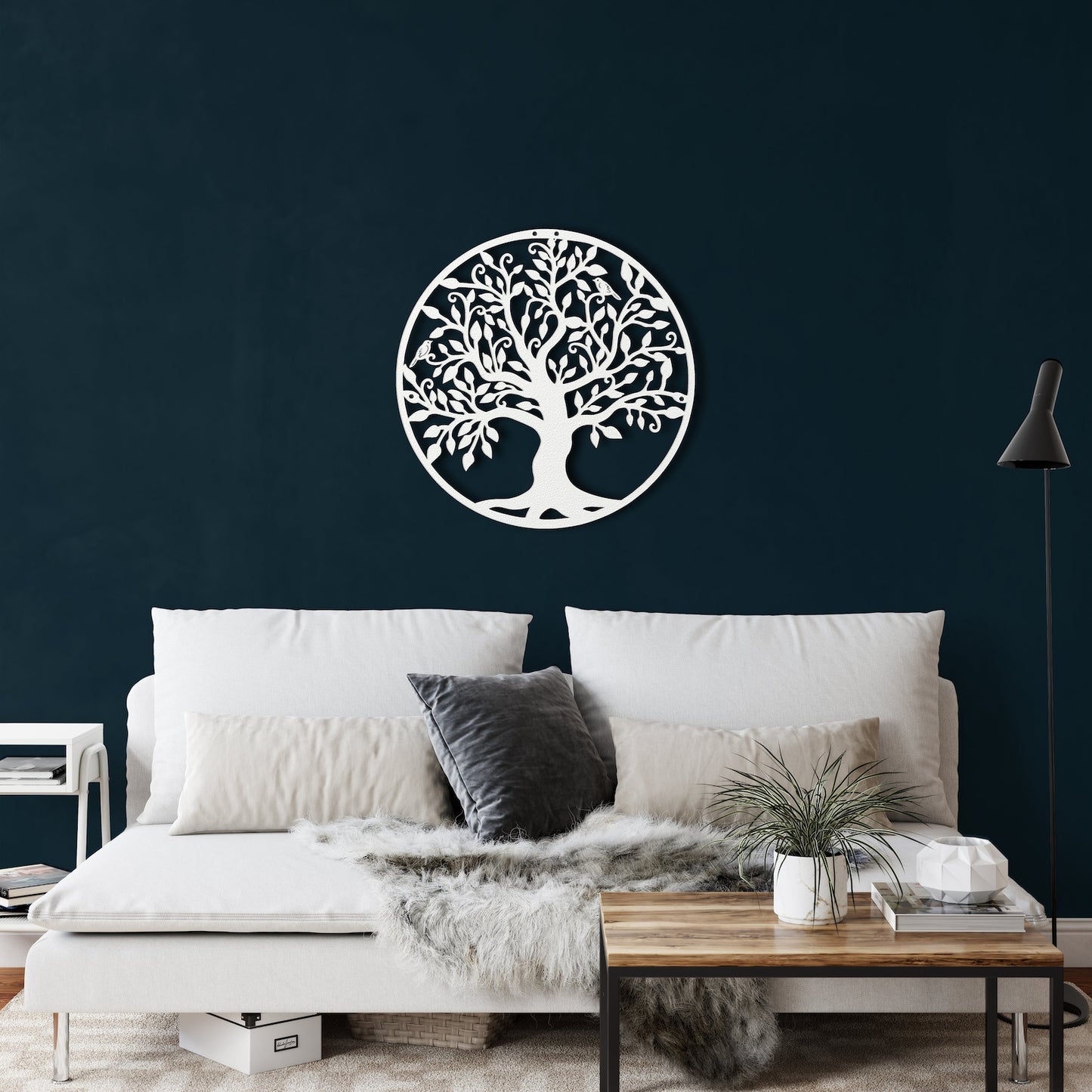 Family Tree Wall Art, Metal Wall Decor Metal Tree Sign, Tree of Life Art