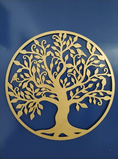 Family Tree Wall Art, Metal Wall Decor Metal Tree Sign, Tree of Life Art