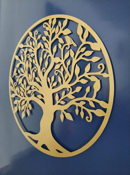 Family Tree Wall Art, Metal Wall Decor Metal Tree Sign, Tree of Life Art