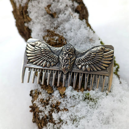 Odin viking comb | norse pagan gifts | nordic beard care