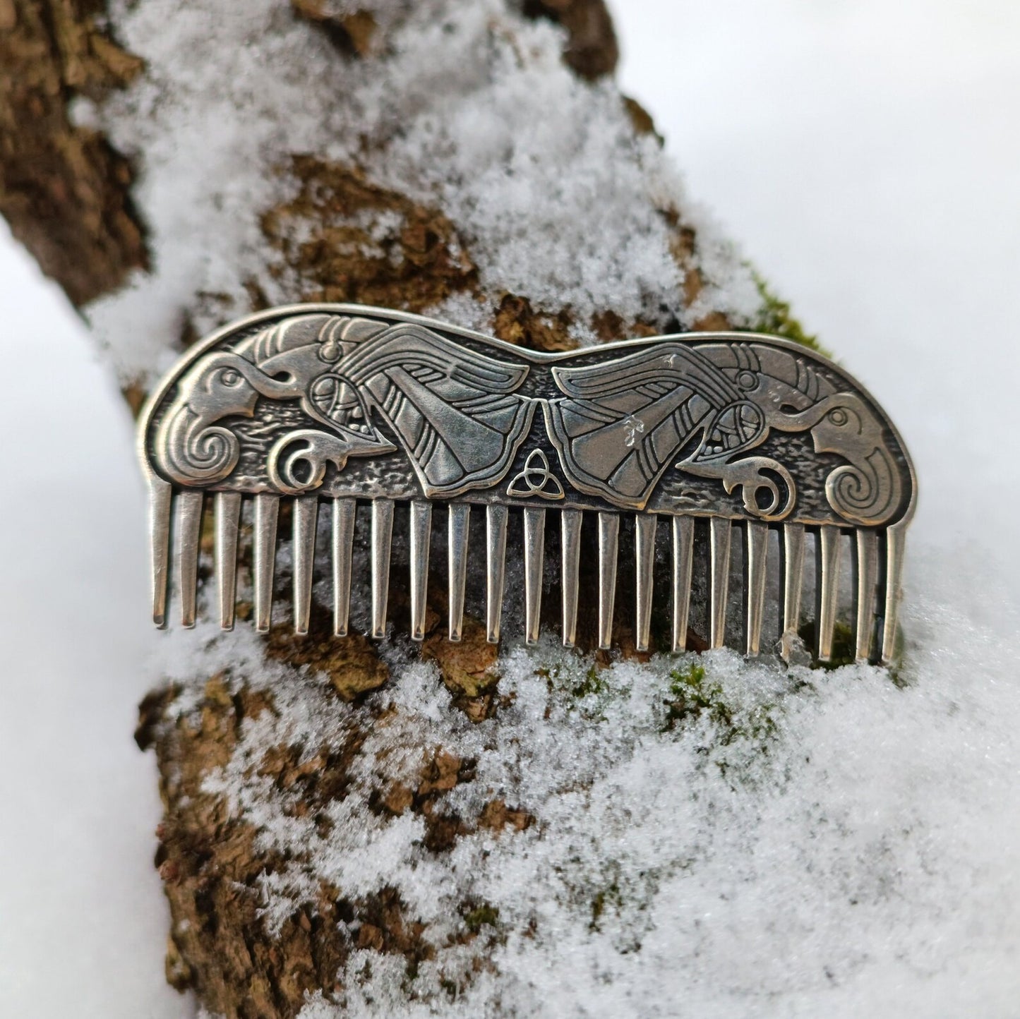 Odin norse raven viking comb | nordic gift beard care