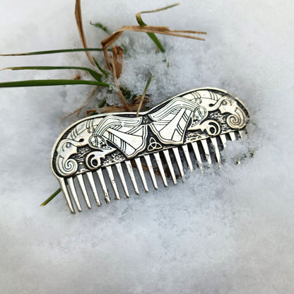 Odin norse raven viking comb | nordic gift beard care