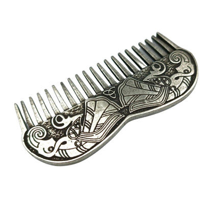 Viking comb | mustache metal accessories | beard care | mens gifts