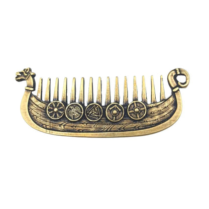 Viking Drakkar beard metal comb | care & beauty