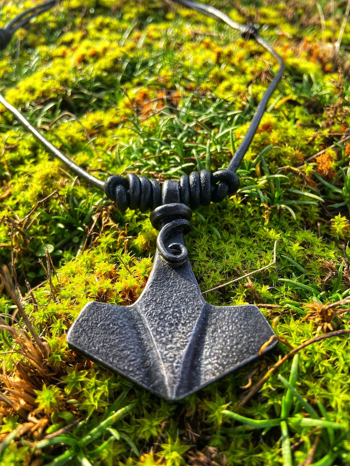 Thor's Hammer 4 Viking Mjolnir Hand Forged Norse Nordic Thor Asatru Gift Pendant