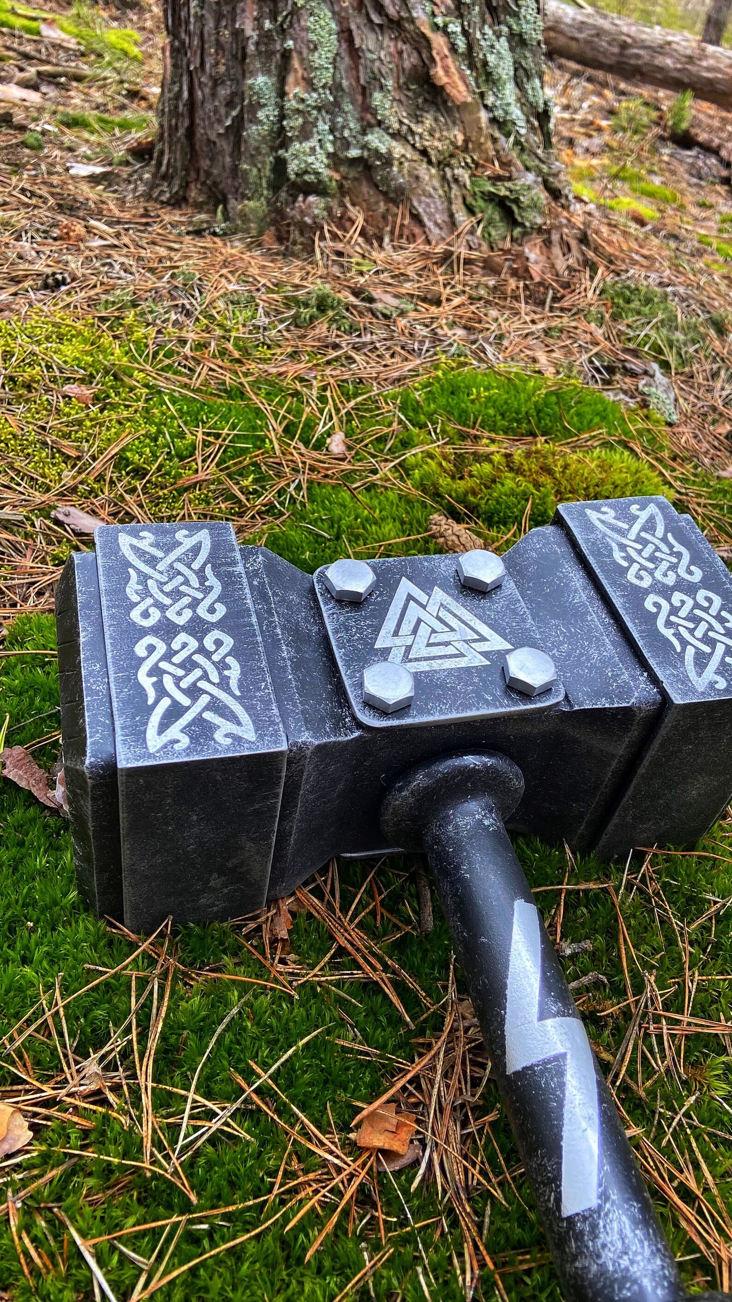 Hammer Valknut Sledgehammer  Mjolnir War Hammer Thor  hammer Battle Ready Viking Berserker