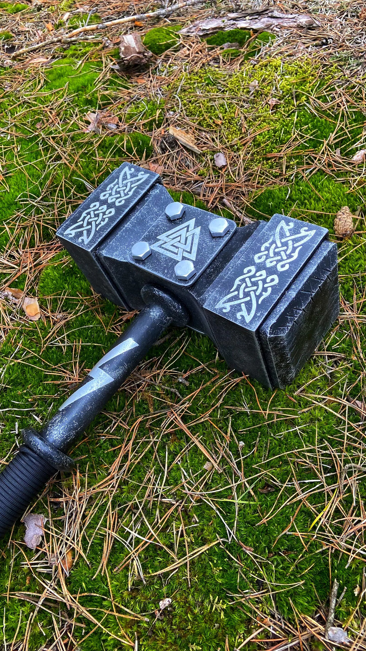 Hammer Valknut Sledgehammer  Mjolnir War Hammer Thor  hammer Battle Ready Viking Berserker