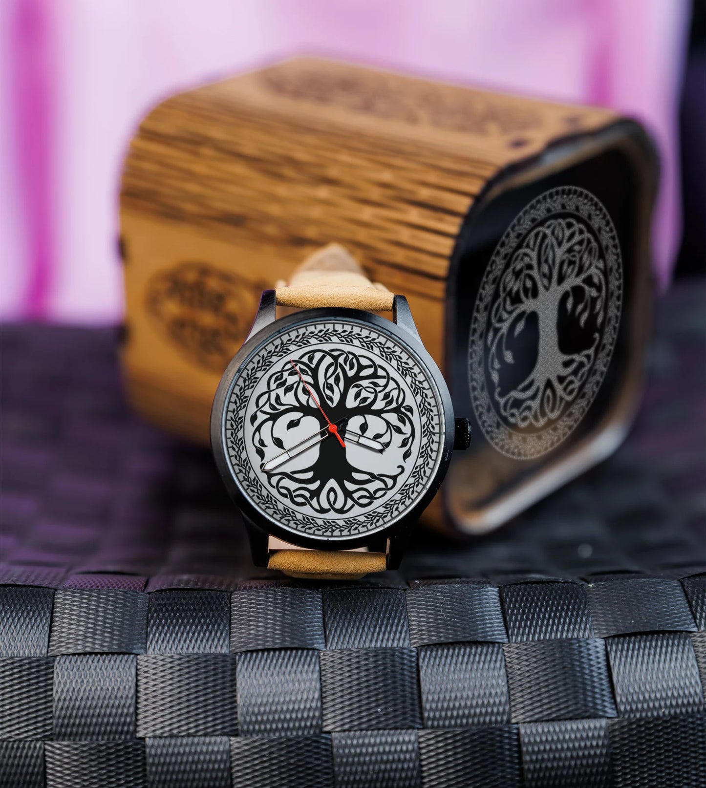 Customized viking Watch Engraved gift for man