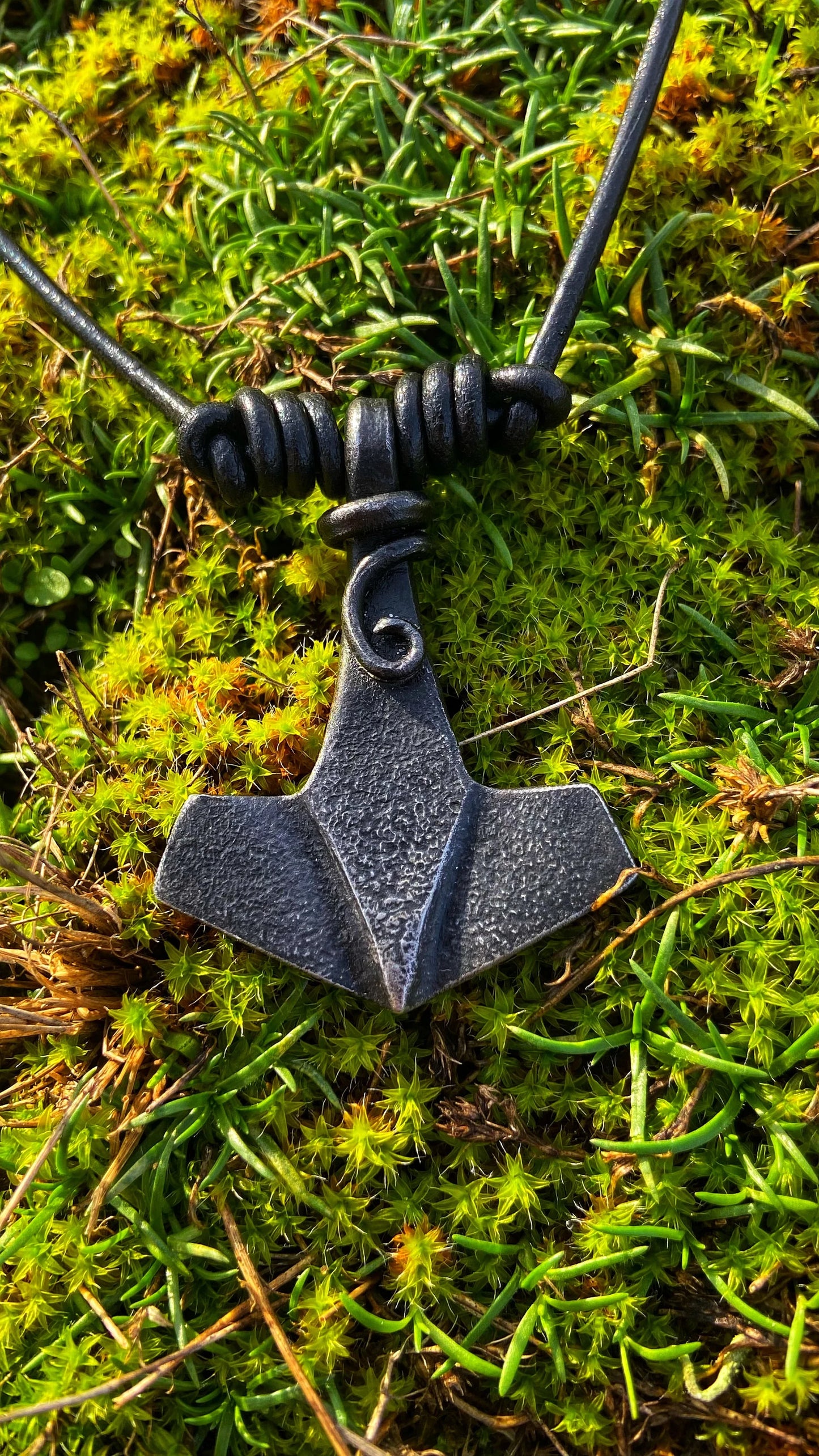 Thor's Hammer 4 Viking Mjolnir Hand Forged Norse Nordic Thor Asatru Gift Pendant