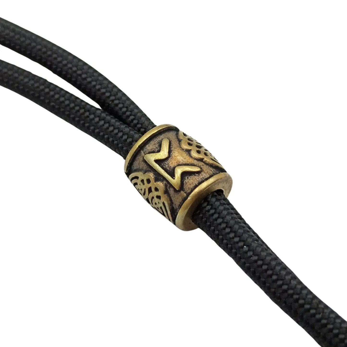 Perthro rune | viking beads | knife lanyard bead