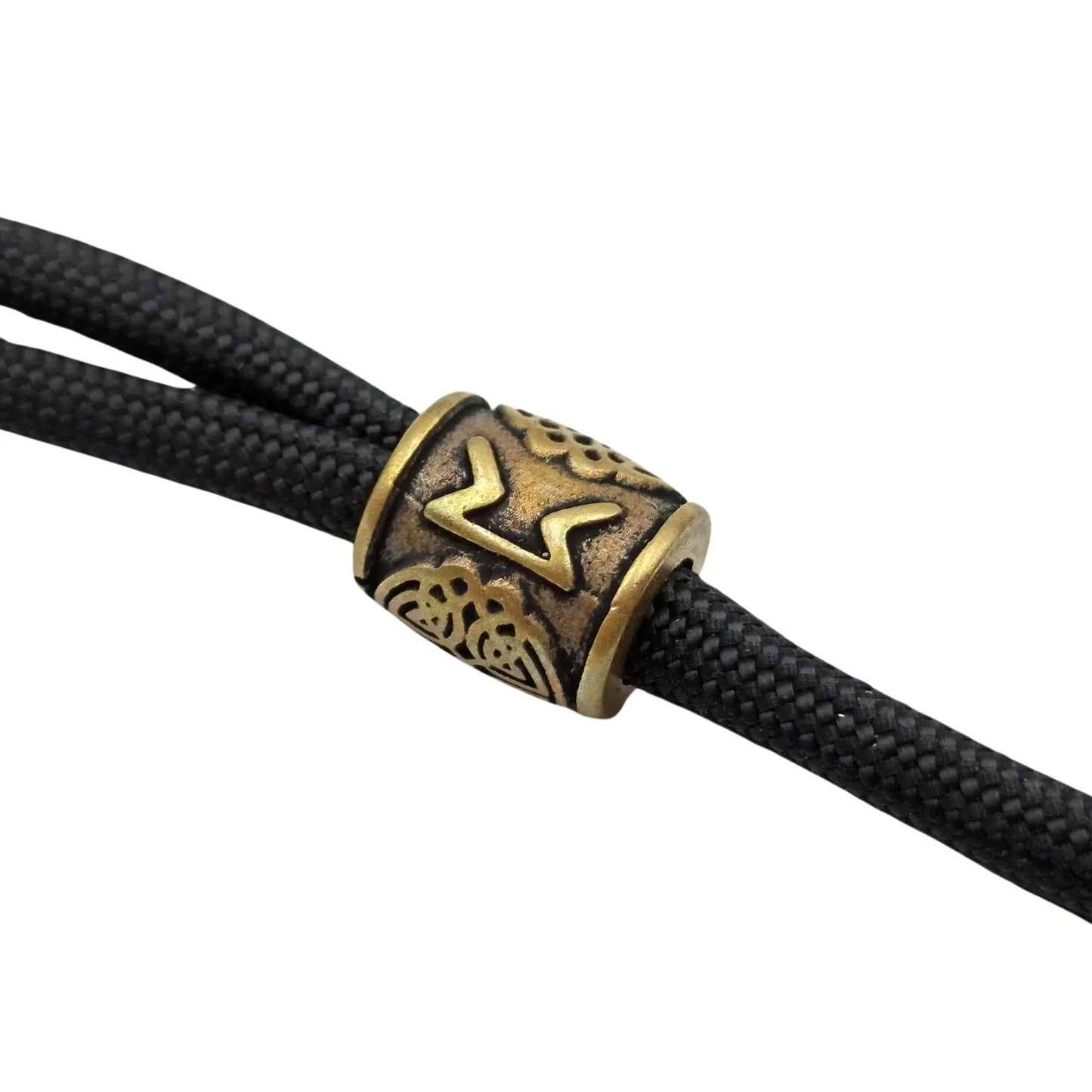 Perthro rune | viking beads | knife lanyard bead