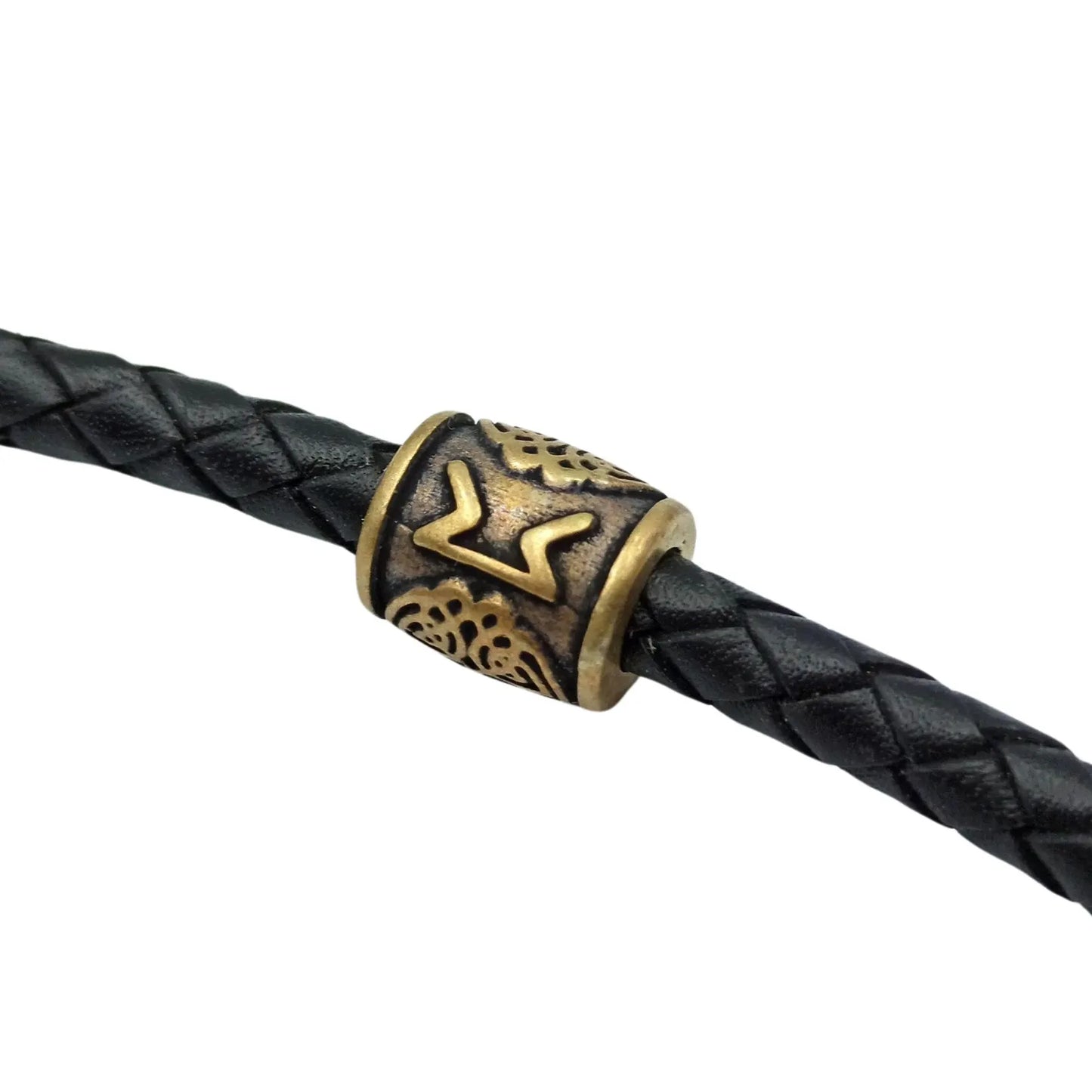 Perthro rune | viking beads | knife lanyard bead