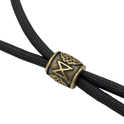 Dagaz rune | norse viking runes beads | knife lanyard bead