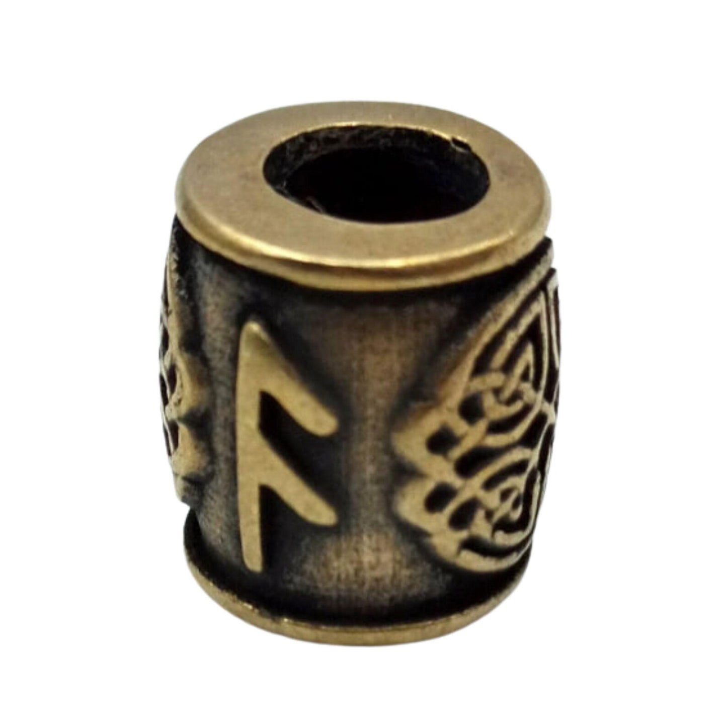 Ansuz rune | norse viking runes beads | knife lanyard bead