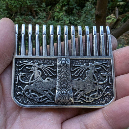 Ringerik Viking beard comb Yule gifts norse art