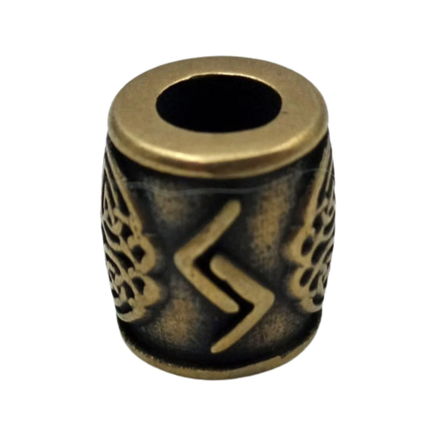 Jera rune | viking runes beads | knife lanyard bead